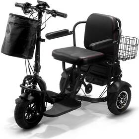 Mt-fold-trk-1000 Mototec Folding Mobility Electric Trike 48v 1000w Dual Motor Lithium - New Model