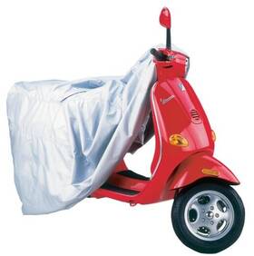 Sc-800-02-md Nelson Rigg Silver Medium Scooter Cover
