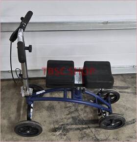 Tkc-8 Nova Knee Cruiser Scooter Steerable Black With Blue 300 Lb Capacity