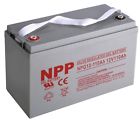 Npg12-110ah Npp Gel Deep Cycle Rechargeable Battery For Jack Mobile Home