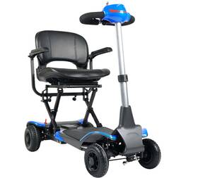 Optimus 850039185274 Automatic Folding Mobility Scooter Electric Power - Open Box Never Used