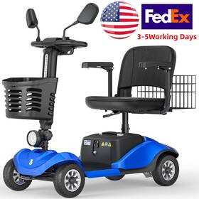 Paiseec D1-mobility 4 Wheels Mobility Scooters Power Wheelchair Folding Electric Scooter For Adult