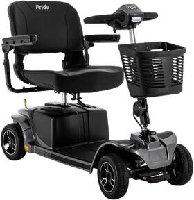 Pride Mobility 606509524872 Revo 2.0 4 Wheel Scooter Grey