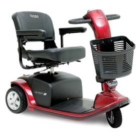 Sc609 Pride Mobility 606509600538 Victory 9 3 Wheel Scooter Candy Apple Outdoor