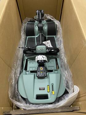 Ba140grn1001 Pride Mobility Products Corp. Baja Bandit 4-wheel Outdoor Scooter Sage Green Without Seat