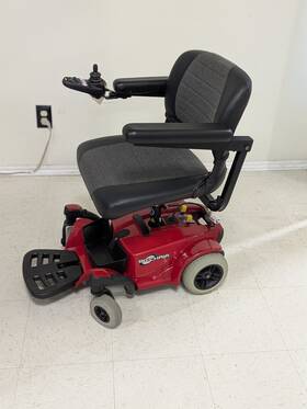 Js823549877690 Pride Mobility Products Corp. Go Chair Travel Electric Powerchair New Batteries Inch Comes Apart