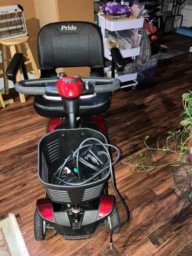 S44e Pride Mobility Products Corp. Go-go Elite Traveller 4-wheel Electric Scooter With 12ah Battery