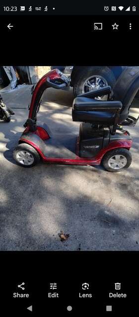 Sc7102 Pride Mobility Products Corp. Victory 10.2 4 Wheel Scooter - Candy