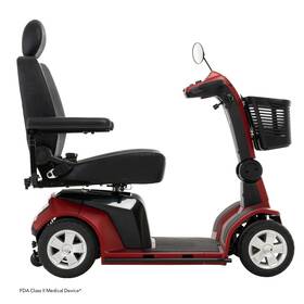 Sc941-pes Pride Mobility Products Corp. Maxima 4-wheel Scooter Garnet Red Power Elevating Seat Nf-22 Batteries