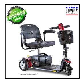 S73-red Pride Mobility Go-go Sport S73 Travel Electric Scooter 1 Year Warranty