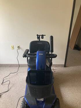 S710 Pride Victory 10 Mobility Scooter Preowned Low Use Excellent Condition