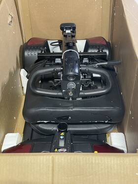 S74mr1009 Pride Go-go Sport Travel Electric Mobility Scooter Red Used Read
