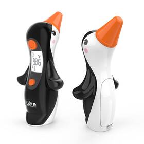 Pure Enrichment 817387023634 Penguin Ear Thermometer Instaread Lcd Display Memory Fever Alert