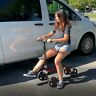 R270 Tuffcare Smooth Steerable Seated Scooter Slow Propelled Mobility Knee Walker