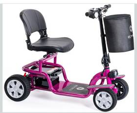 Rf02 Reyhee Exo Powered Folding Mobility Scooters For Adults Seniors Purple