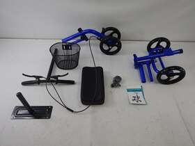 Fetegt680 Rinkmo - Steerable Knee Walker For Foot Injuries Blue
