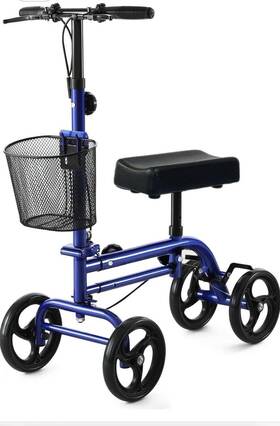 Gwm-9151a Rinkmo Knee Walker Scooter Model 2 Blue New