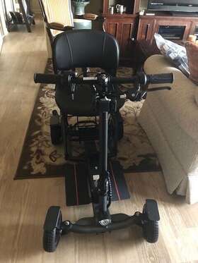 Ms310 Rubicon Adult Foldable Medical Electric Scooter Black Medium Length Buy It N