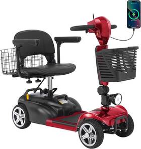 Ms02 Shenzhen Mobility Intelligent Technology Co. Ltd 744110208917 15-45 Miles Ecomobi 4 Wheels Scooter For Adults/seniors 350w Powe