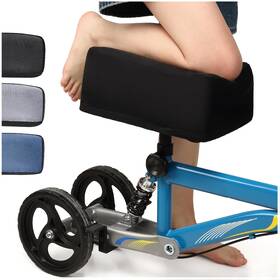 Slkhl-60a-01 Slinrke Knee Scooter Pad Cover - Soft And Comfortable Memory Foam Cushion Walker Acc