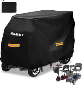420d Srimmit 744110365399 Upgraded Mobility Scooter Storage Cover Heavy Duty Oxford Fabric Electric