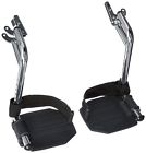 Stdsf-tf Drive Medical Swing Away Footrests With Aluminum Footplates 785923644769