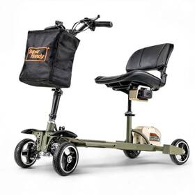 Superhandy 850047670885 Passport Pro Mobility Scooter - Foldable Aluminum Frame 4 Wheels