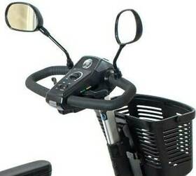 The Scooter Accessories 636601384418 Rear View Mirror Pair For Most Pride Mobility Scooters Only Works With Scoot