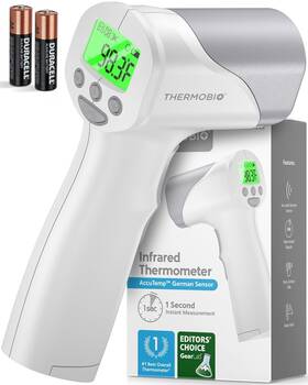 Thermobio 6297001583562 Touchless Infrared Forehead Thermometer Digital Gun 1s