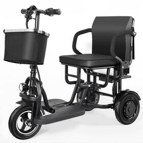 Es12 Topmate Electric Scooter 3 Wheel 250w Power Mobility For Adult Senior