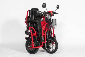 Tressel Fold2 Red Fold2- Two Seater Foldable Electric Scooter