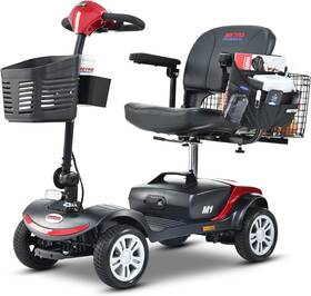 10-mile Usa Llc 445011225289 4-wheel Electric Scooter 300 Lbs Capacity Range Foldable And Lightweigh