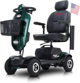 12v20a Usa Llc 705353979385 New 4 Wheel Outdoor Scooter - Adult 300lbs Foldable Battery
