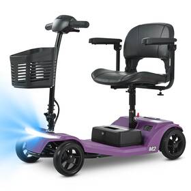 M2purple Usa Llc 4 Wheel Powered Mobility Scooters For Adults Folding Mobilit