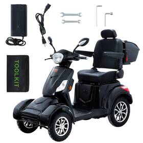 Vevor 197988458258 Heavy Duty 4-wheel Mobility Scooters For Seniors And Adults 500lbs Capacity - 31
