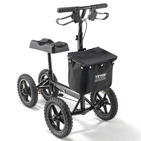 Hfk-9277kd Vevor Knee Scooter Aluminum Steerable Walker Folding Recovery 350lb Hfk-9277kd Vevor Knee Scooter Aluminum Steerable Walker Folding Recovery 350lb