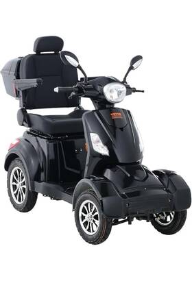 Vevor Slzxxxzxc450mi2un Heavy Duty 4-wheel Mobility Scooters 31mi 800w 500lbs All Terrain Black