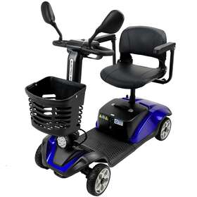 B601-012-red Vipih 24v 4 Wheels Elderly Seniors Electric Mobility Scooter Powered Wheelchair Us O