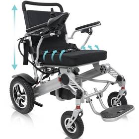 Vive Mobility 810113576312 Folding Electric Wheelchair For Adults - Foldable Scooter Wheel