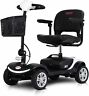 W42930092 Wenp Folding Electric Powered Mobility Scooter Wheel Travel Elderly Yellow
