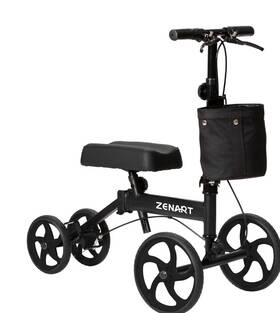 Mt-9253 Walker Zenart Knee Black Scooter