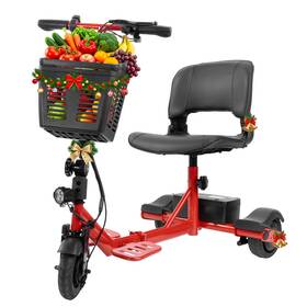 Kr8603 Walkfeel 3 Wheel Electric Scooter For Adults 15 Mile Range And 330 Lb Capacity