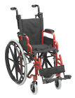 Wb1200-2gfr Drive Medical Wallaby Pediatric Folding Wheelchair 822383584171