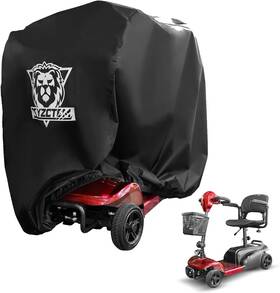Xyzctem-zl-203 Xyzctem 600d Waterproof Scooter Cover Black Power Assisted Mobility