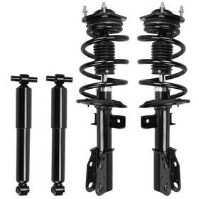 Yiymm0012479wr Yitamotor Front Complete Struts Rear Shocks Suspension Compatible With 2008-2