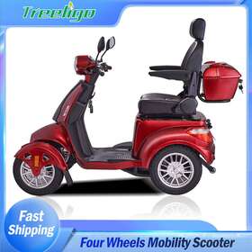 Afd-4l Zvgreen Four Wheels 800w Mobility Scooter 60v 20ah For Adults And Senior Batteries