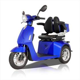Afd2d-3l-red Zvgreen Heavy Duty 3-wheel Mobility Scooter 800w 3-speed 25miles 350lb Capatity Blue