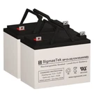 Pride Jet 3 Wheelchair Batteries (replacement). Fixed Price $150.99.