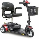 Pride Mobility SC40E Go-go Elite Traveller 3 Wheel Scooter 12AH Red. Fixed Price $998.40.