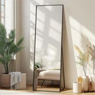 Delma Wall Full Length Mirror,standing Body,large Floor Door. Fixed Price $60.14.